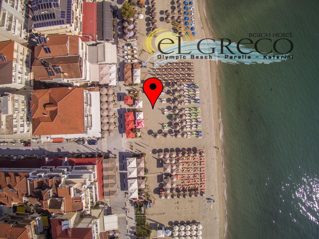 El Greco Beach Hotel Олімпіакі-Акті Екстер'єр фото